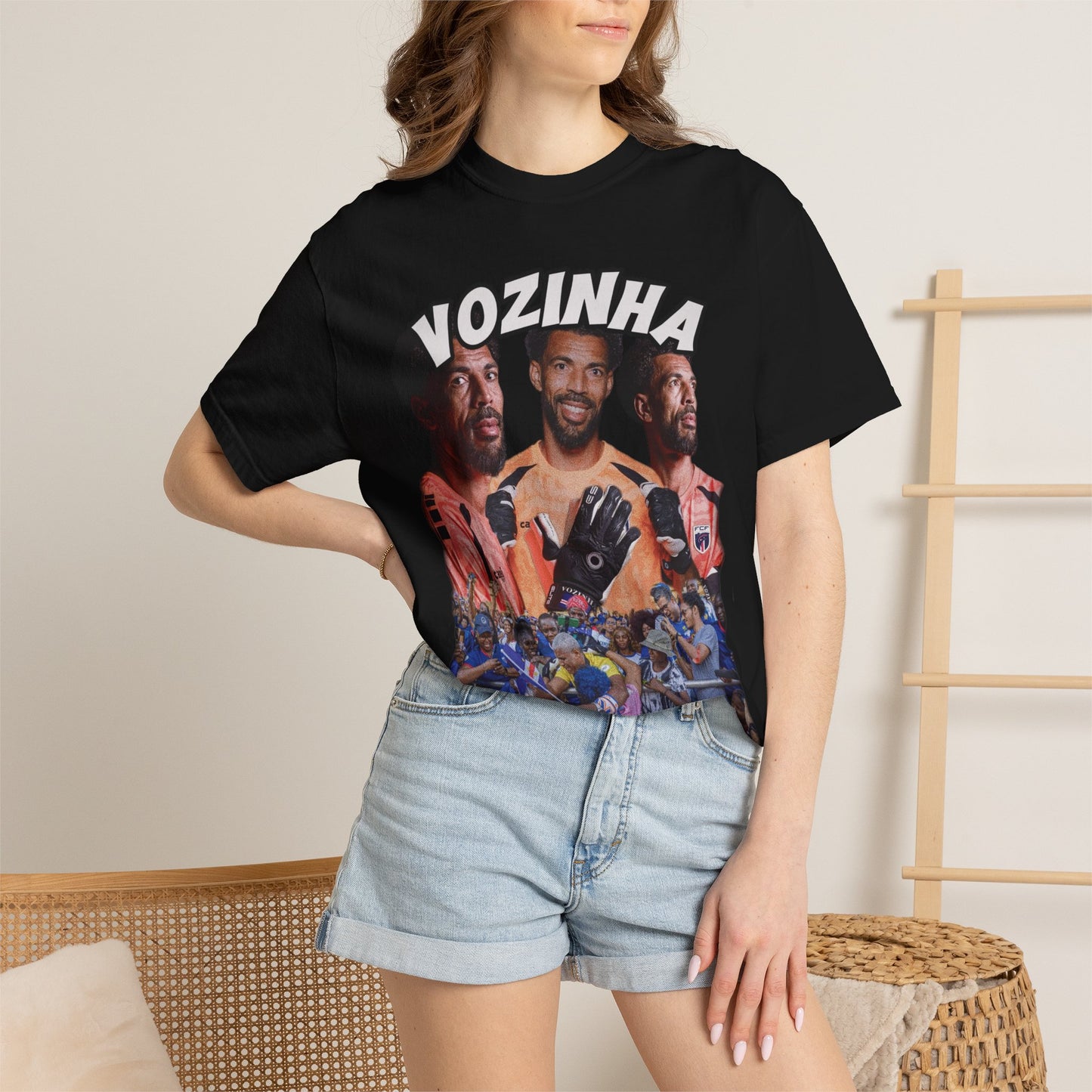 Vozinha #1 Cabo Verde Goalkeeper T-Shirt