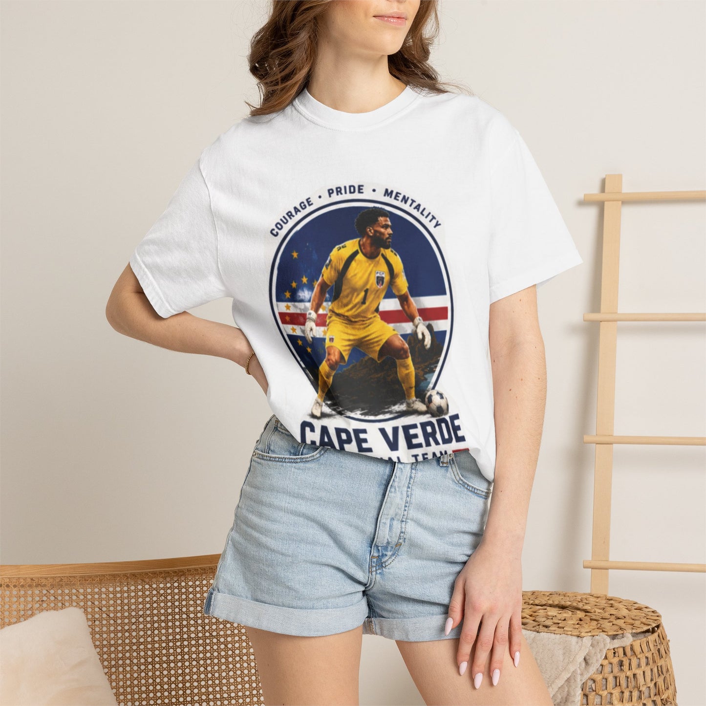Vozinha "Best Goalkeeper in World Cup" T-Shirt — Cabo Verde National Team Fan Tee