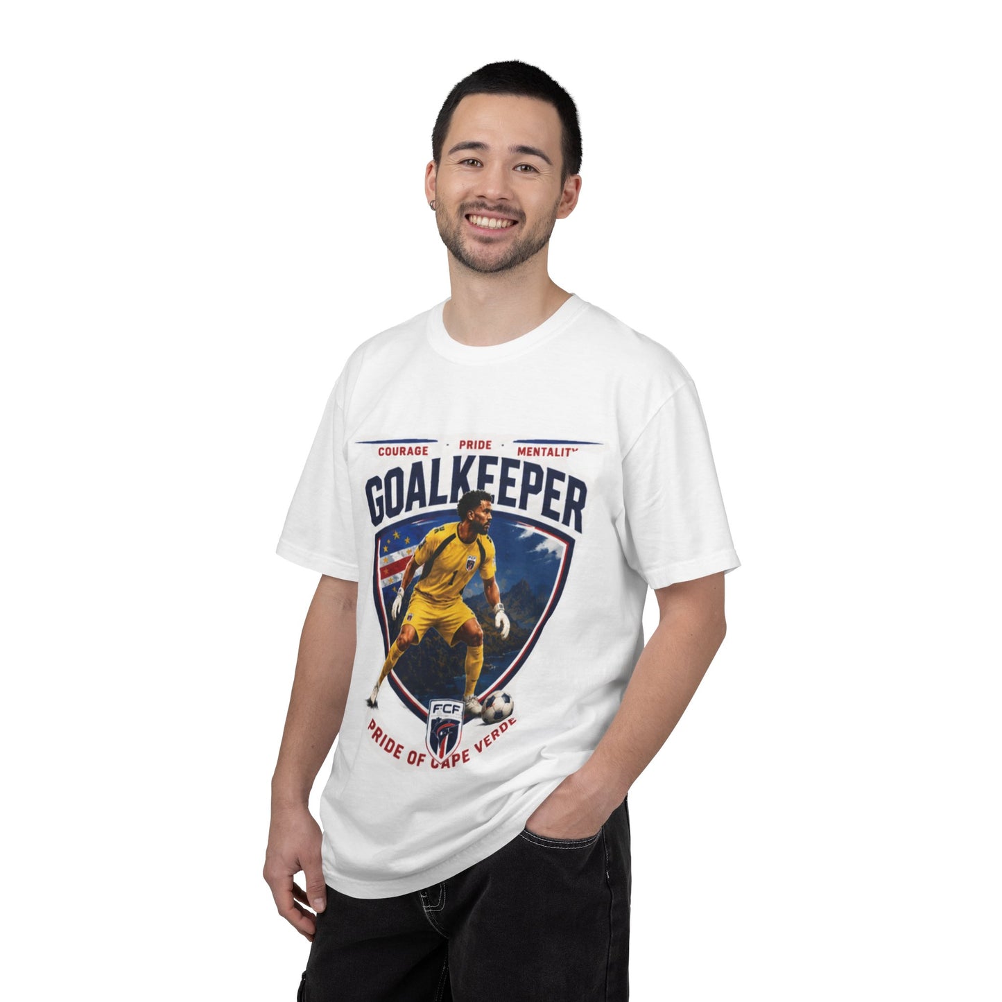 Cabo Verde 'Vozinha #1' Goalkeeper T-Shirt — National Team World Cup Graphic Tee