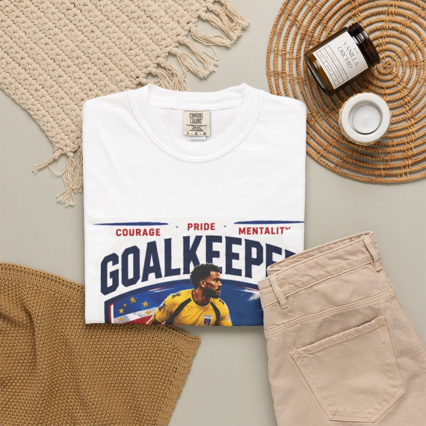 Cabo Verde 'Vozinha #1' Goalkeeper T-Shirt — National Team World Cup Graphic Tee
