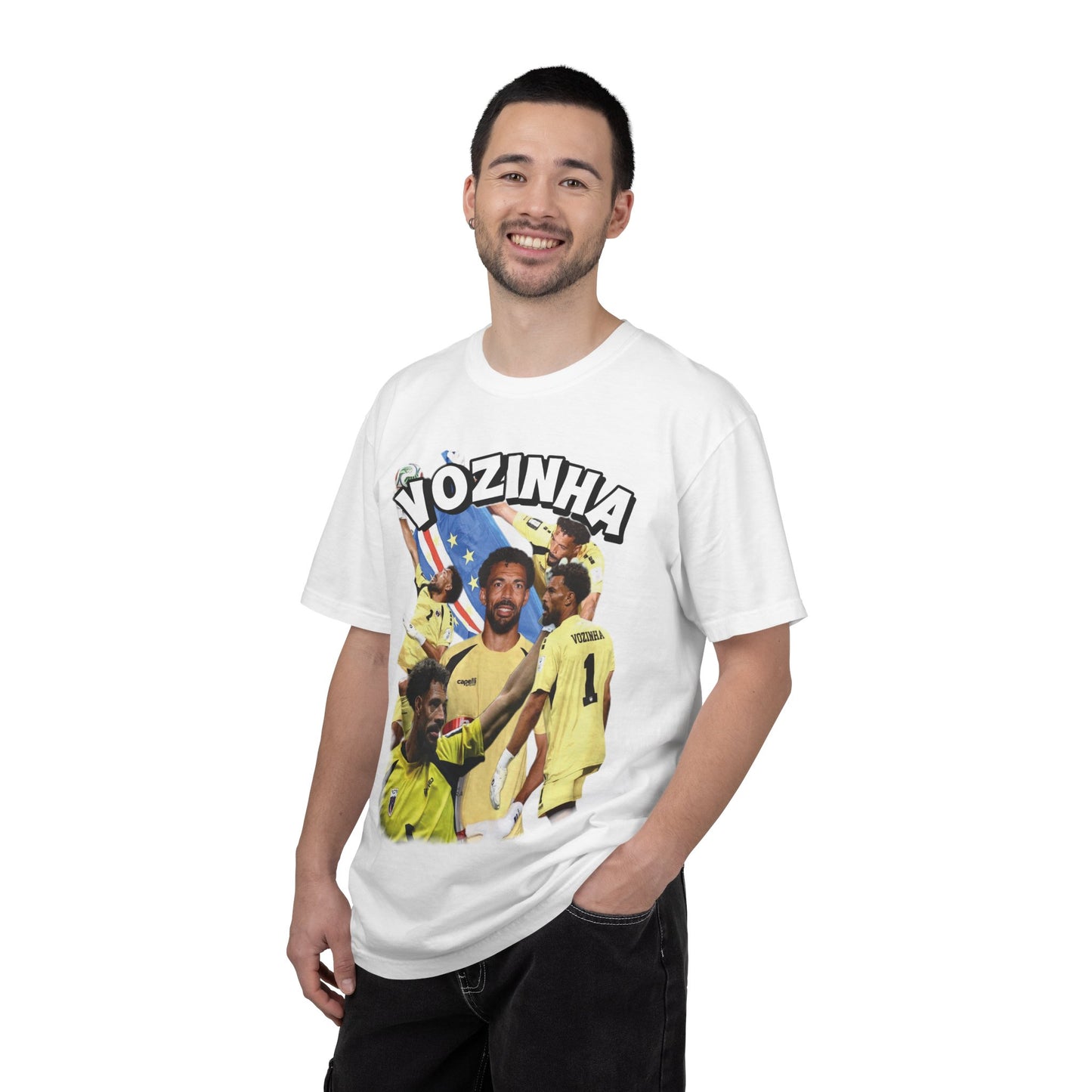 Cabo Verde Goalkeeper 'Vozinha #1' Graphic T-Shirt