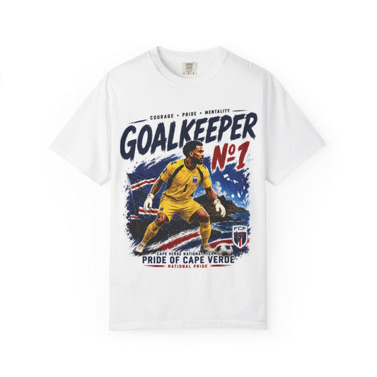 Vozinha "Best Goalkeeper in World Cup" T-Shirt — Cabo Verde National Team Fan Tee