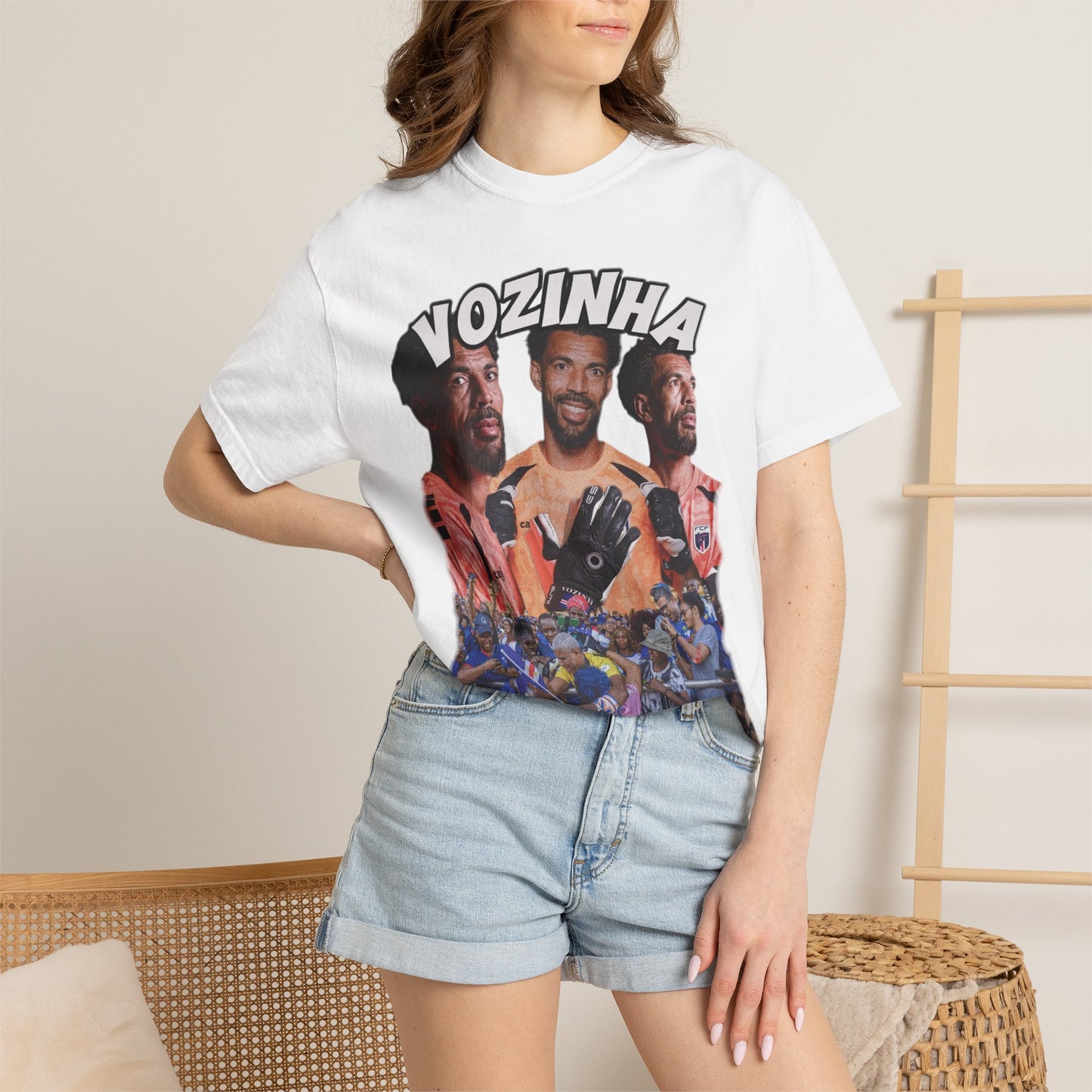 Vozinha #1 Cabo Verde Goalkeeper T-Shirt