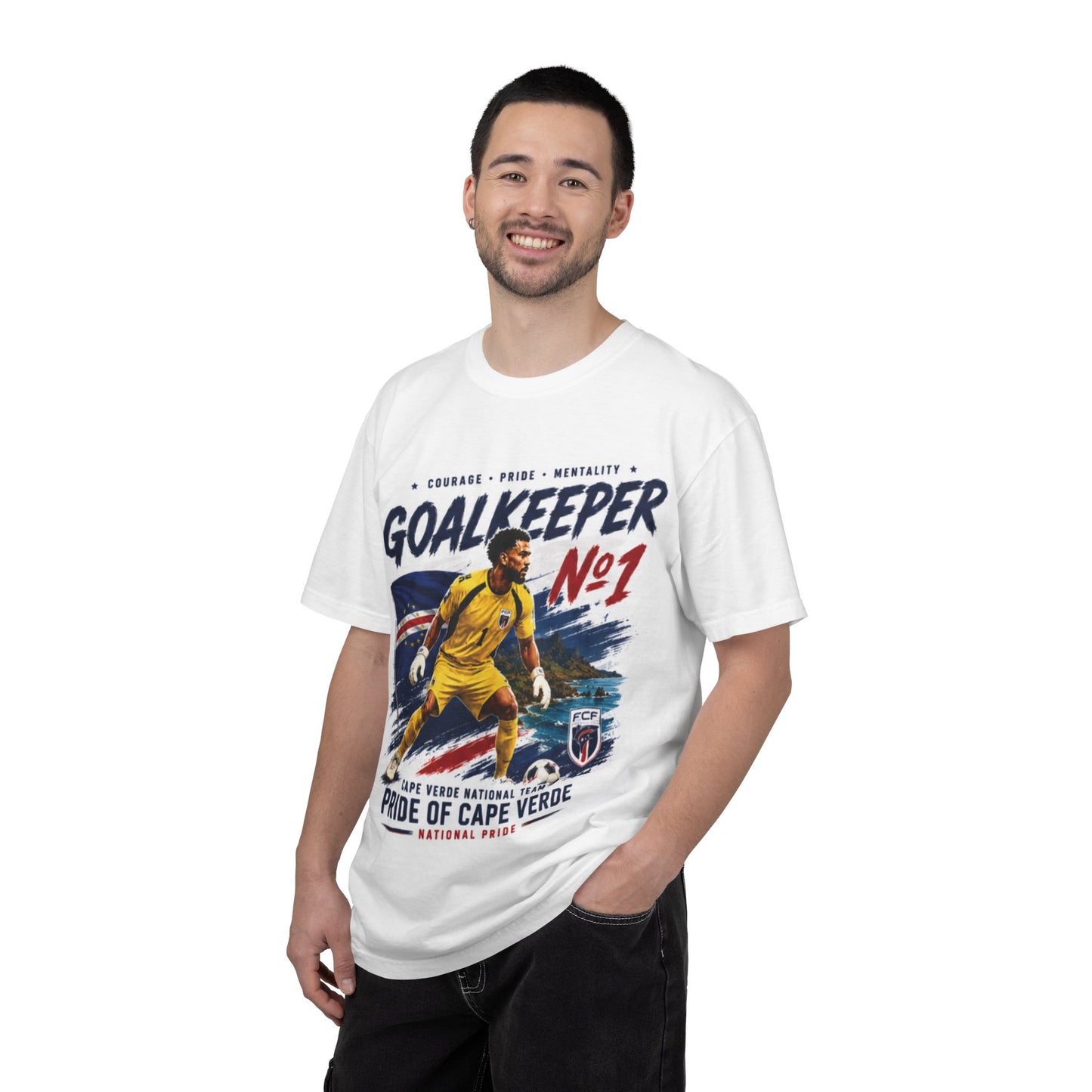 Vozinha "Best Goalkeeper in World Cup" T-Shirt — Cabo Verde National Team Fan Tee