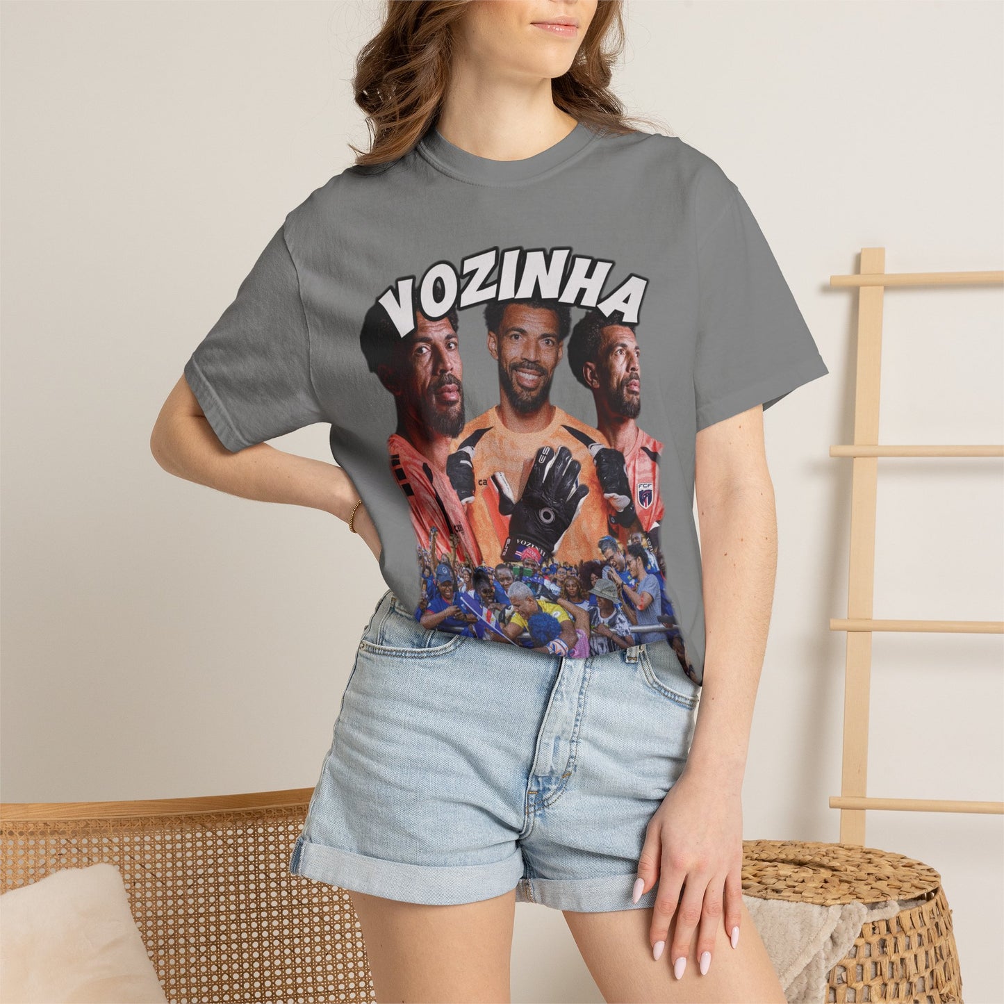 Vozinha #1 Cabo Verde Goalkeeper T-Shirt